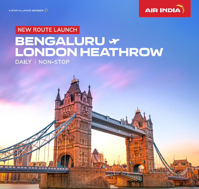 Air India launches new daily flight from Bengaluru to London