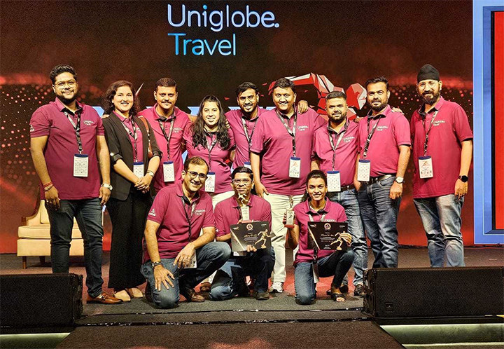 Team Odyssey attends the annual Uniglobe conference in Kolkata